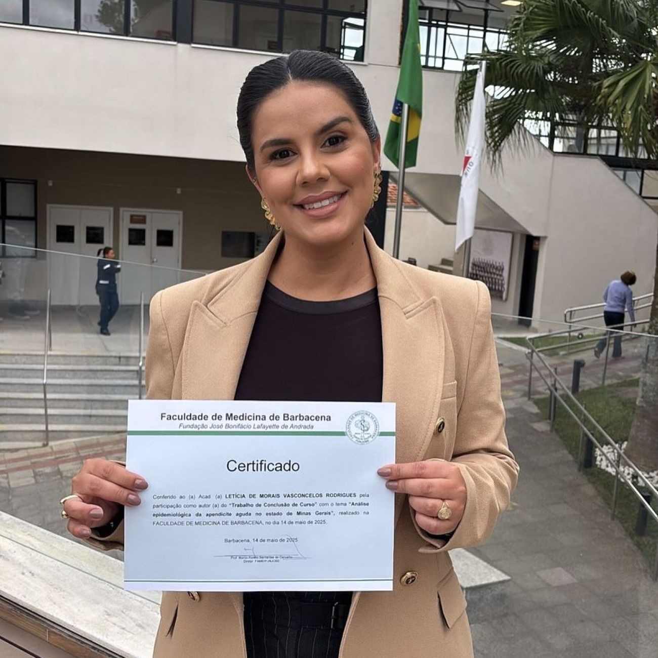Letícia de Morais Vasconcelos Rodrigues, estudante de medicina morta em Barbacena