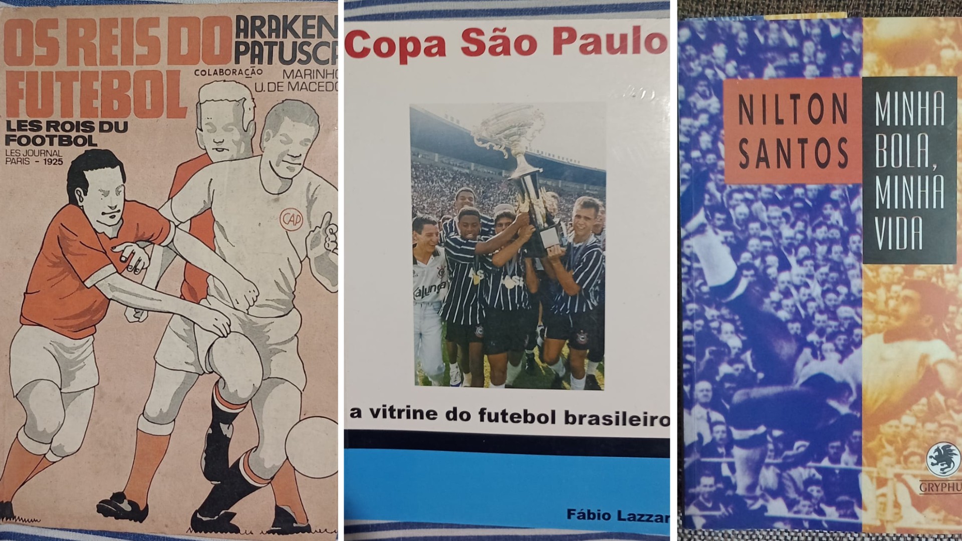 Livros autografados do acervo de Walter Abrahão