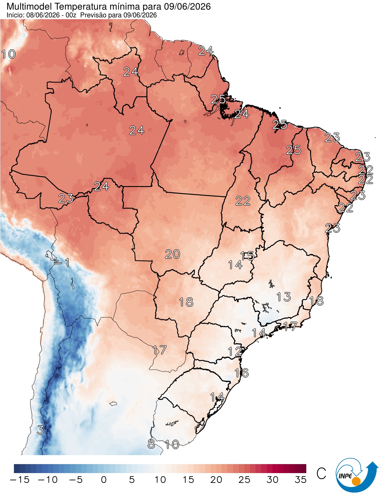 Tempo chuvoso em Porto Alegre, no Rio Grande do Sul