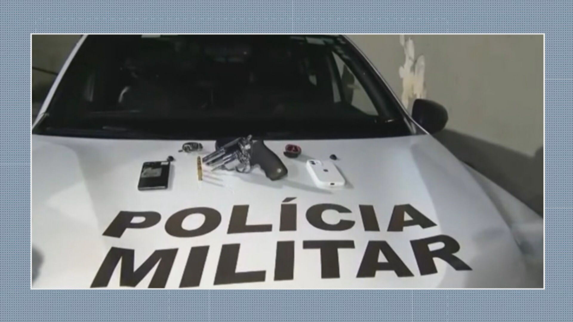 Material apreendido pela Polícia Militar em Osasco