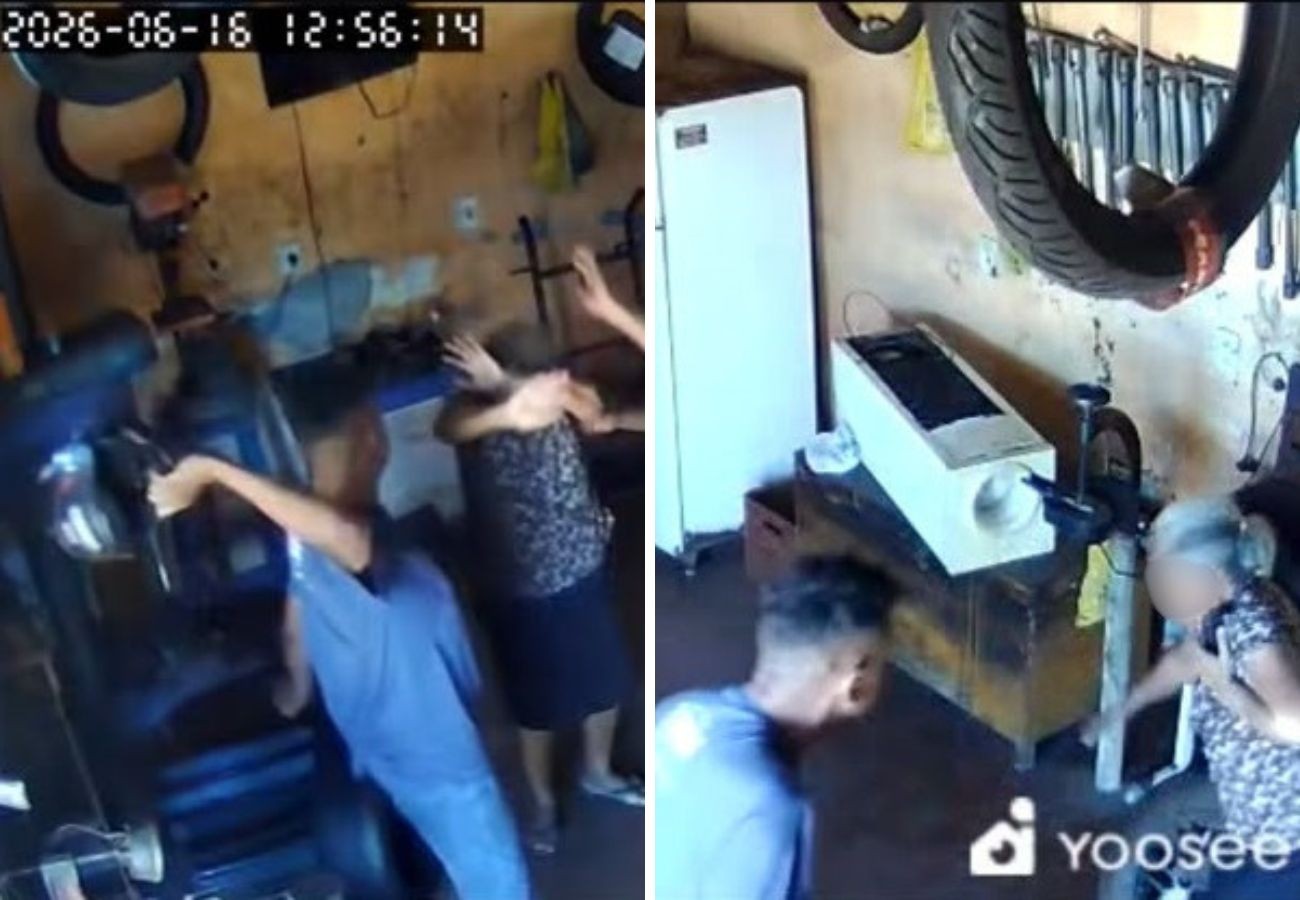 Mulher agredida em Guaraí, no Tocantins