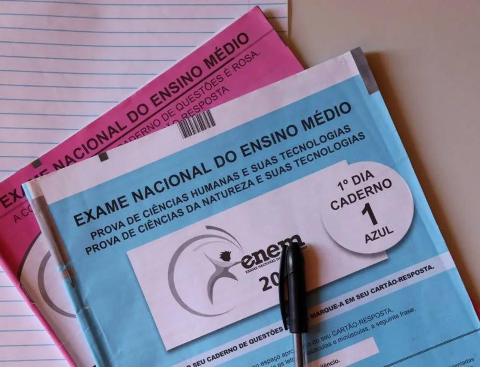 Candidatos durante aplicação do Enem
