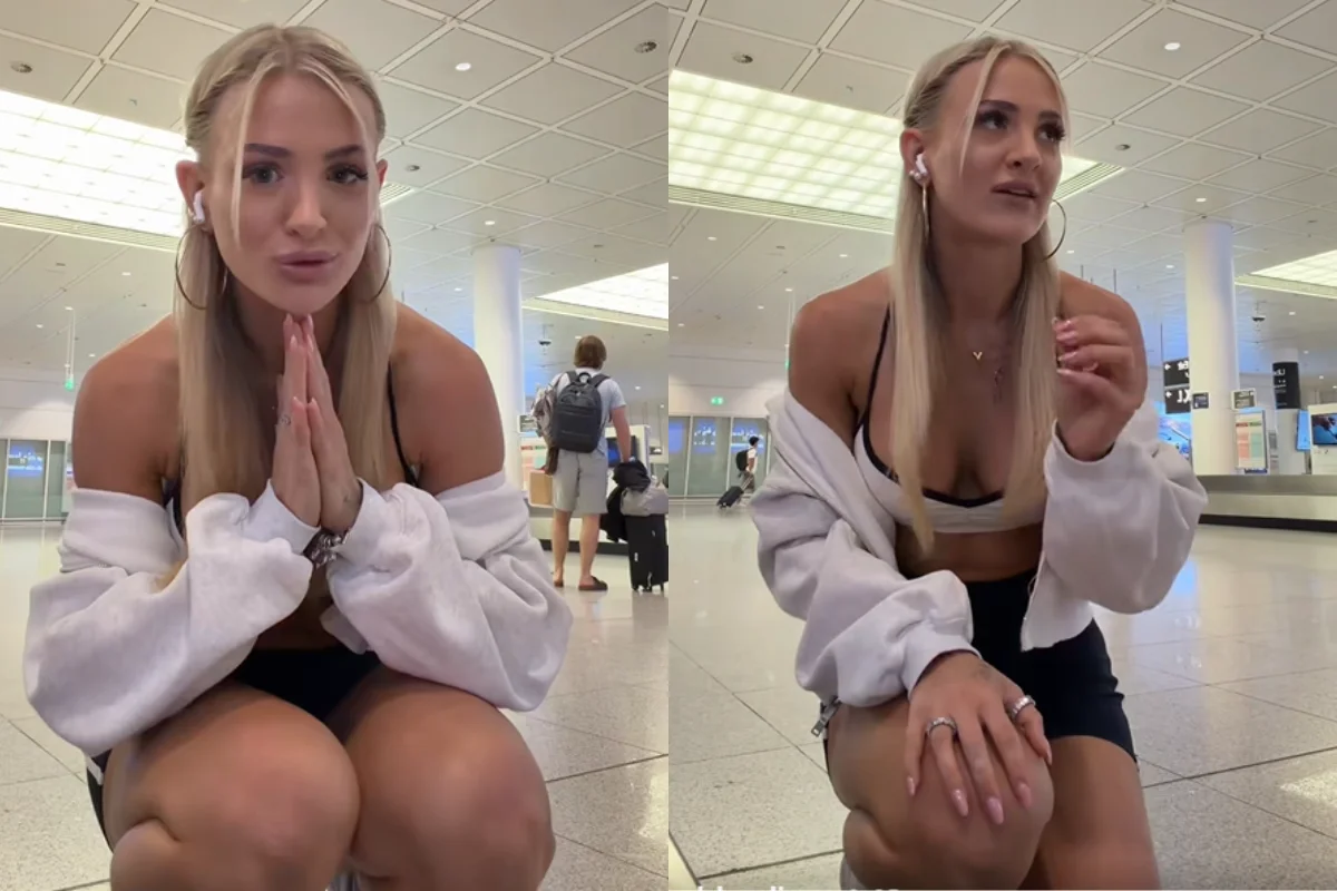 Edda Elisa Pilz em vídeo publicado no TikTok