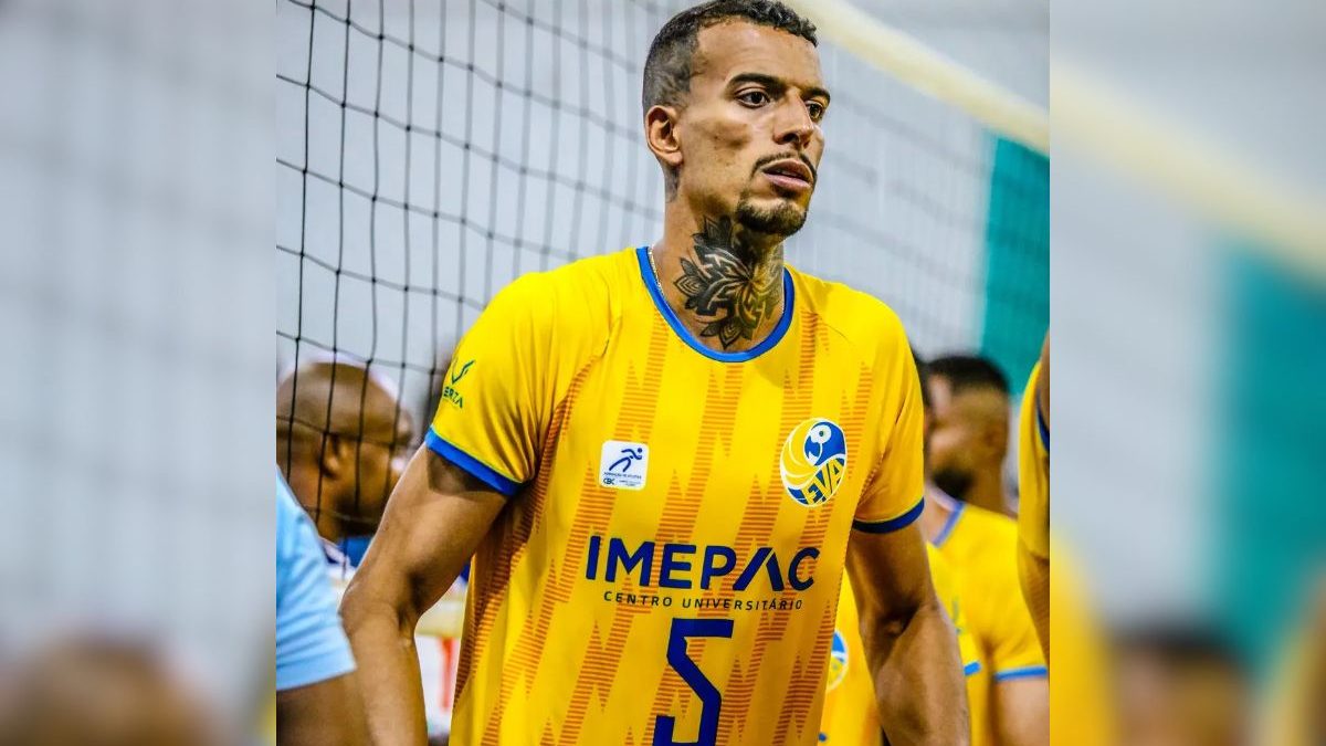 Jonathan Dutra, atleta catarinense de vôlei