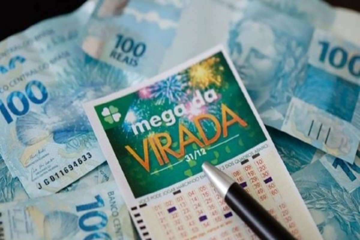Volante de aposta da Mega-Sena
