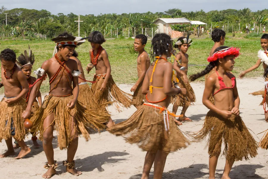 Aldeia Velha, território Pataxó em Arraial d’Ajuda, na Bahia