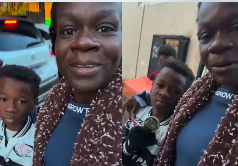 Lilian e o filho Samuel em publicação compartilhada no Instagram