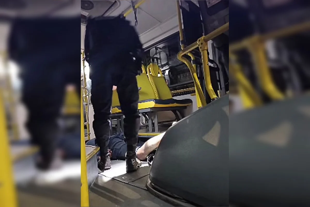 Ônibus em via urbana no Distrito Federal