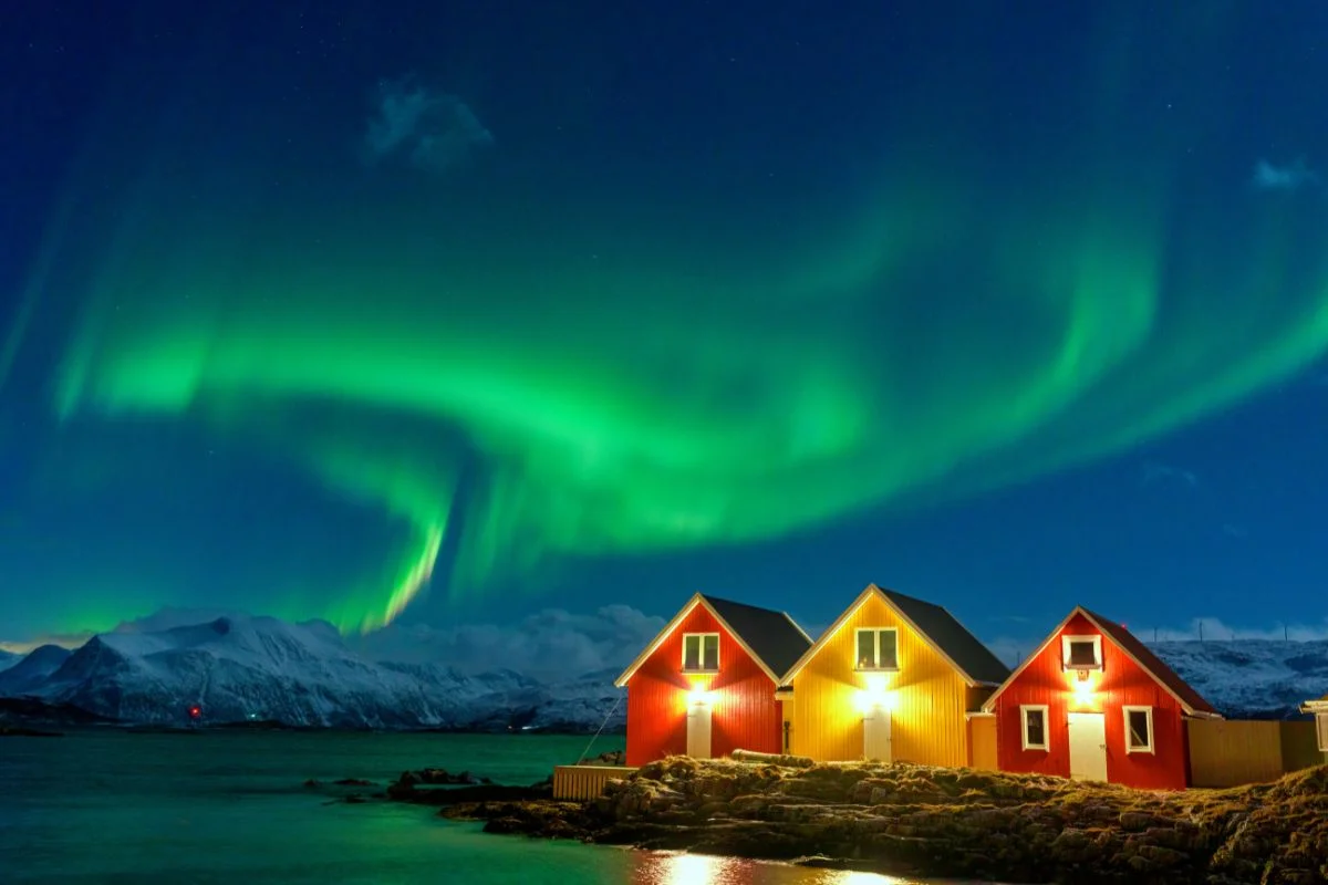 Paisagem na Noruega