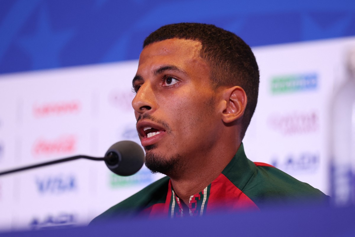 O meia Ounahi, da seleção do Marrocos