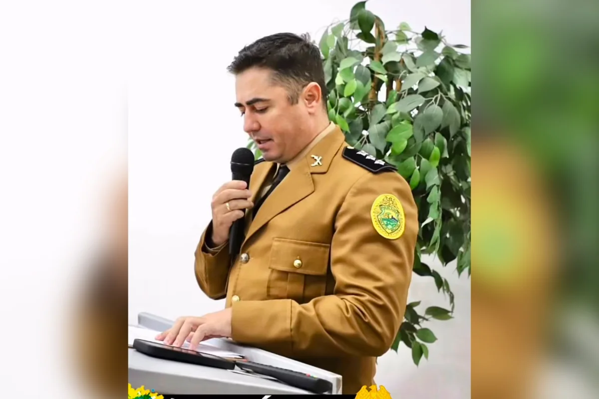 Cabo Emerson Castro, policial militar de Londrina