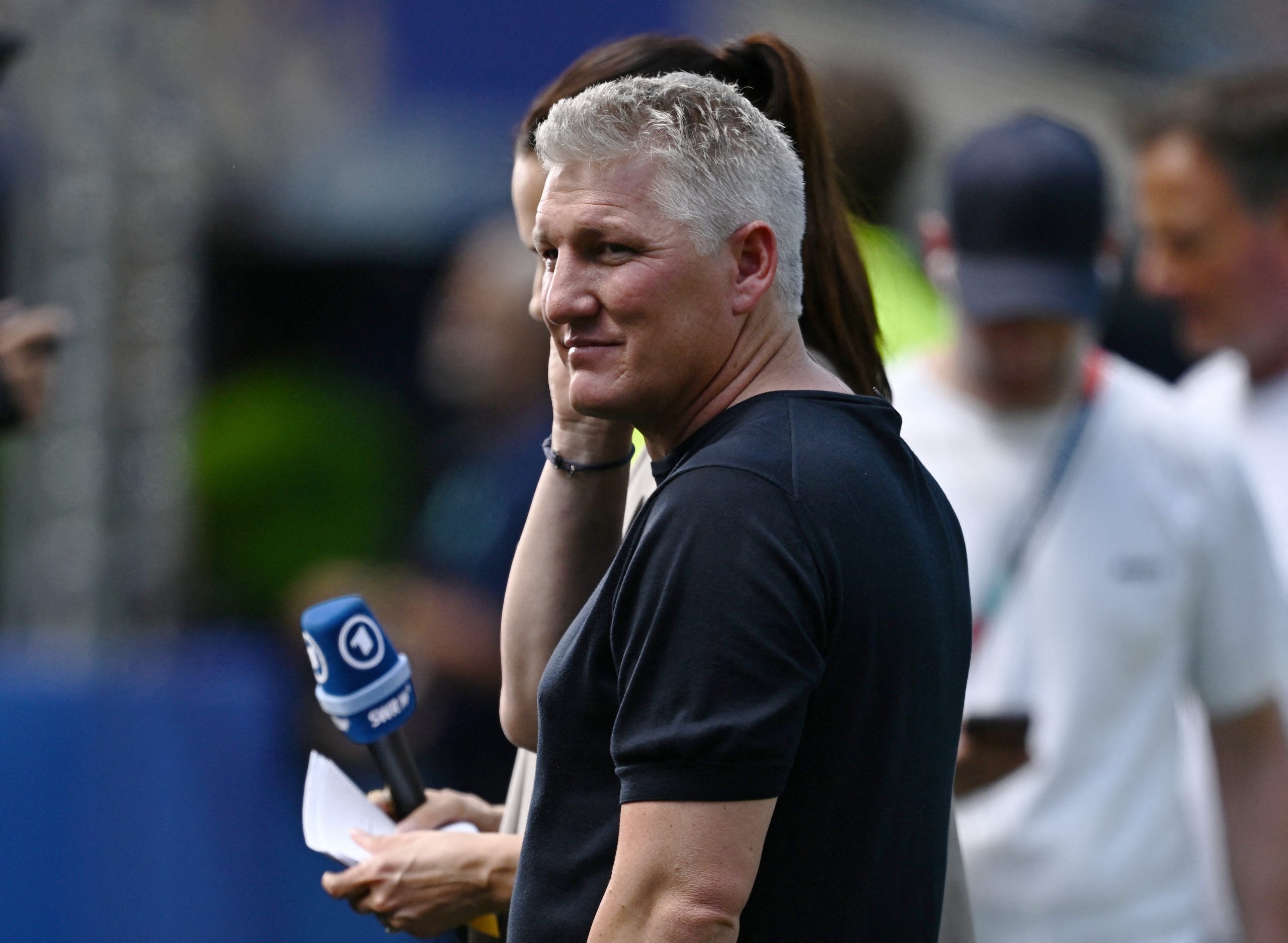 Bastian Schweinsteiger comentando a Copa do Mundo