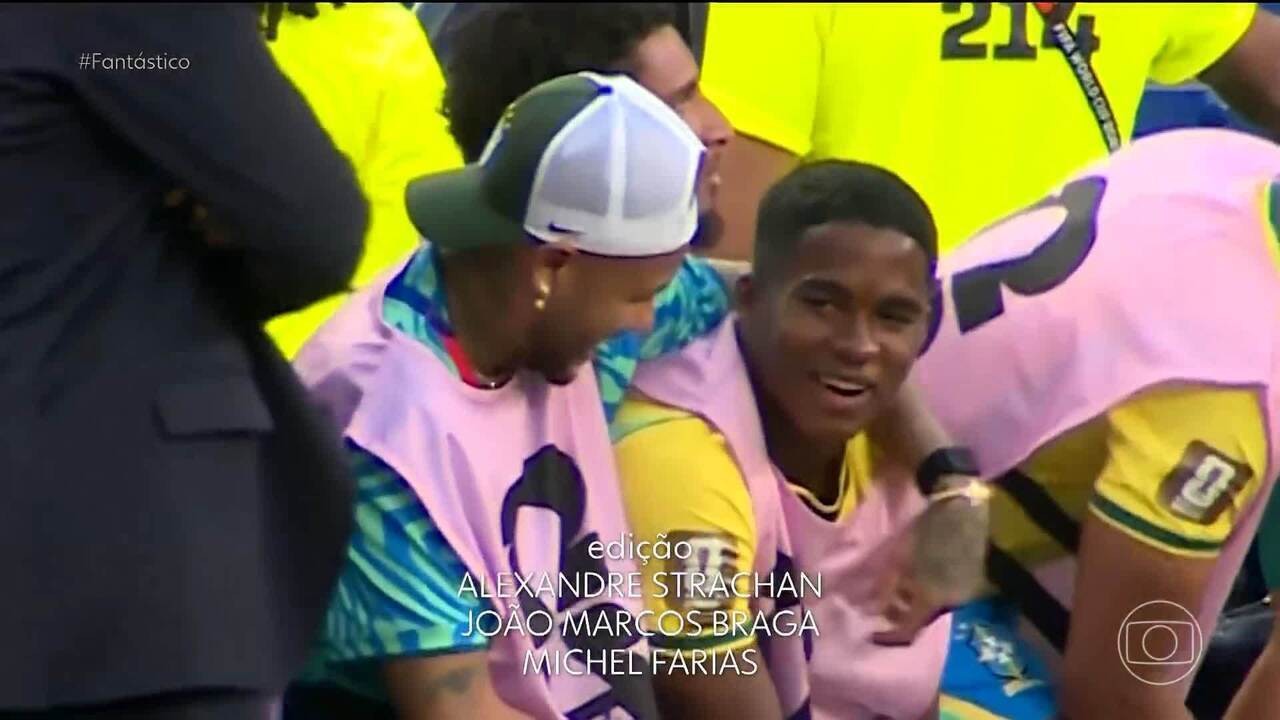 Endrick após empate do Brasil com o Marrocos na Copa do Mundo