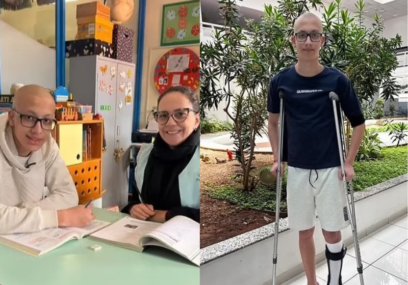 Eduardo Ribeiro Melo no Centro Infantil Boldrini