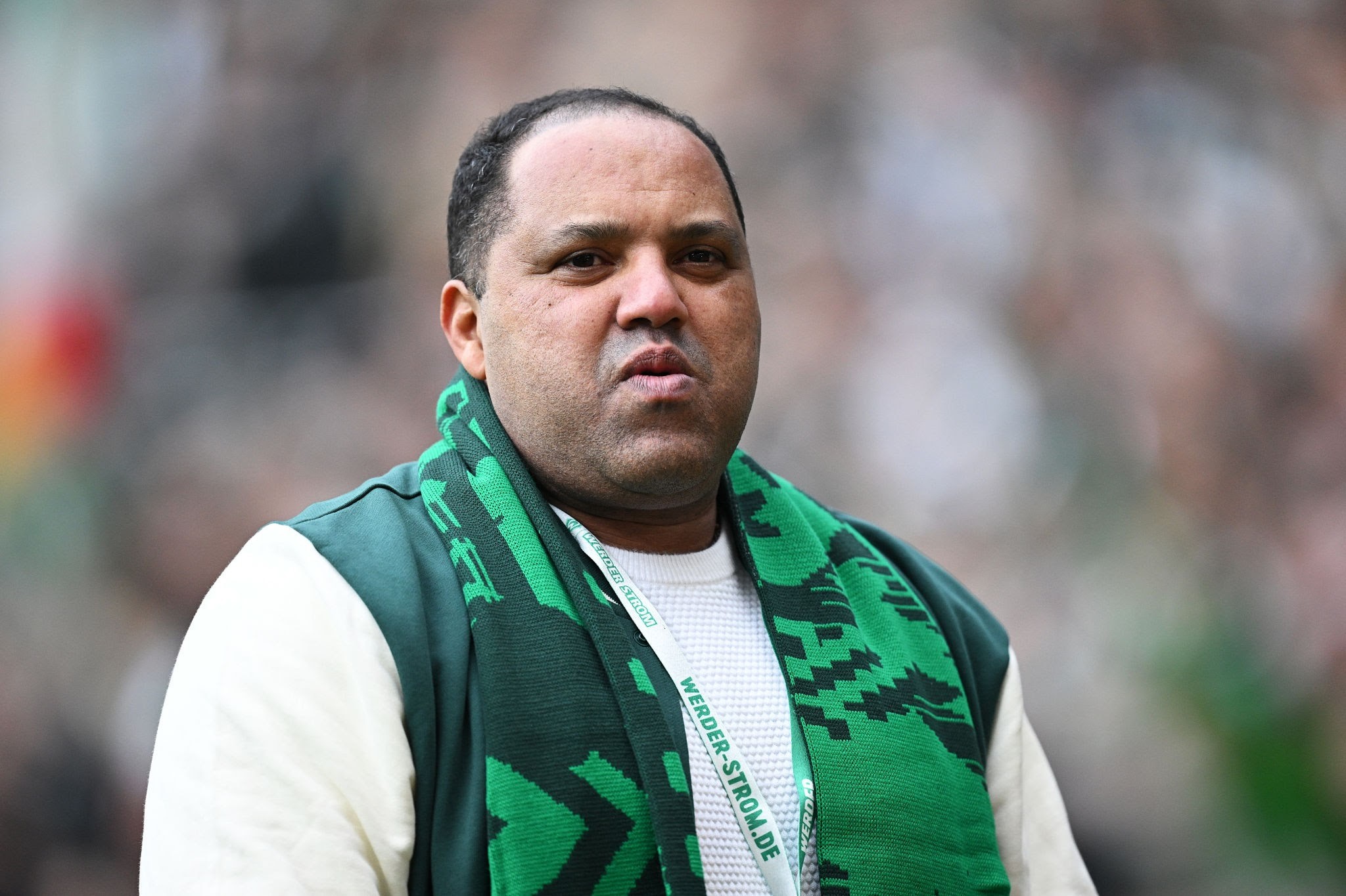 Aílton Gonçalves em despedida do Werder Bremen