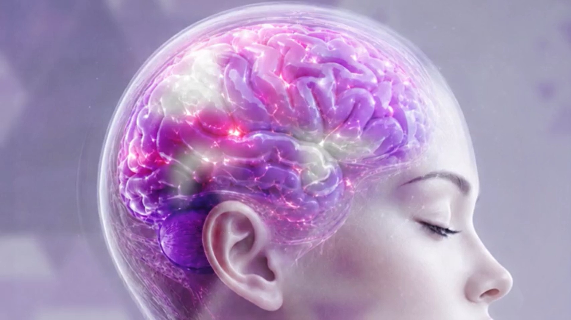 Ilustração de cérebro associada ao Alzheimer
