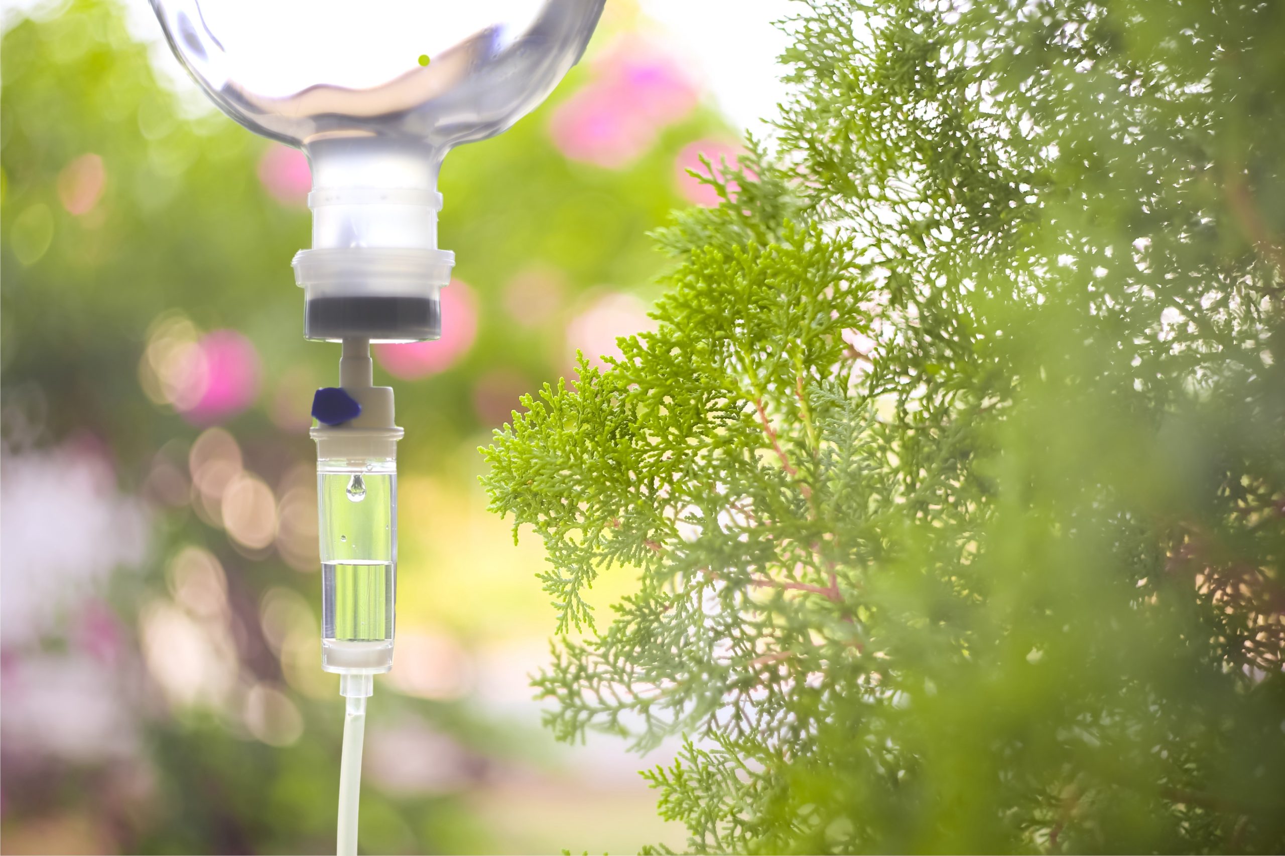 Bolsa de soro para aplicação intravenosa