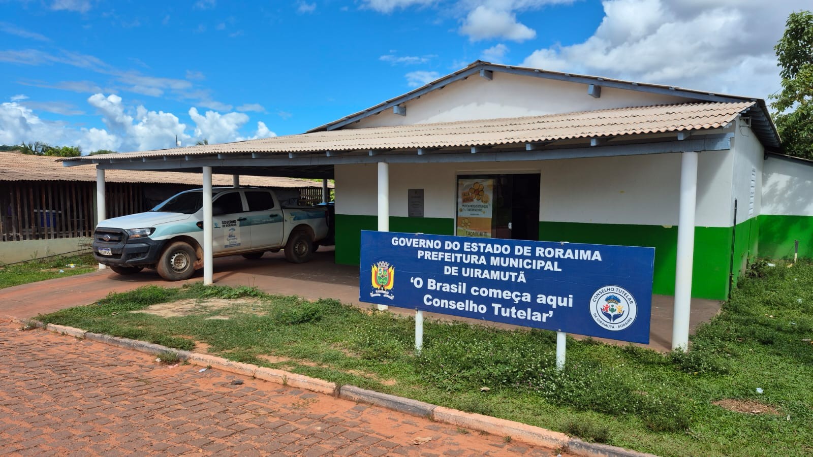 Sede do Conselho Tutelar de Uiramutã, em Roraima