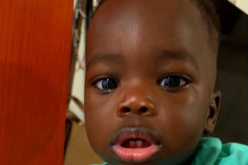 Abdoulaye Dieng, bebê de um ano e quatro meses