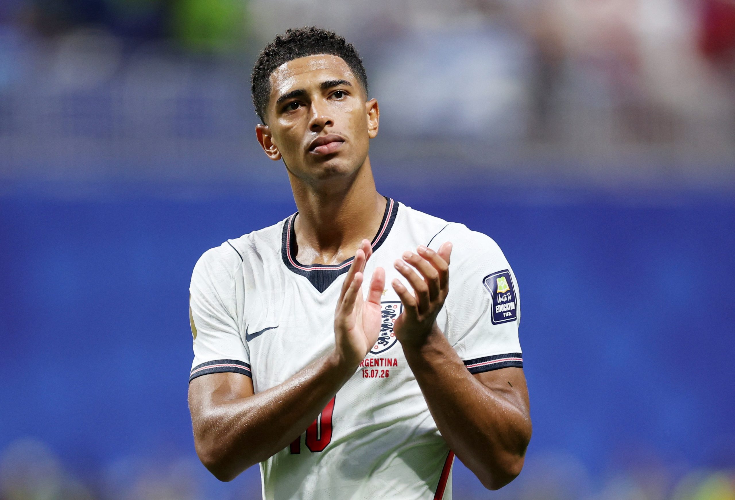 Jude Bellingham pela seleção da Inglaterra