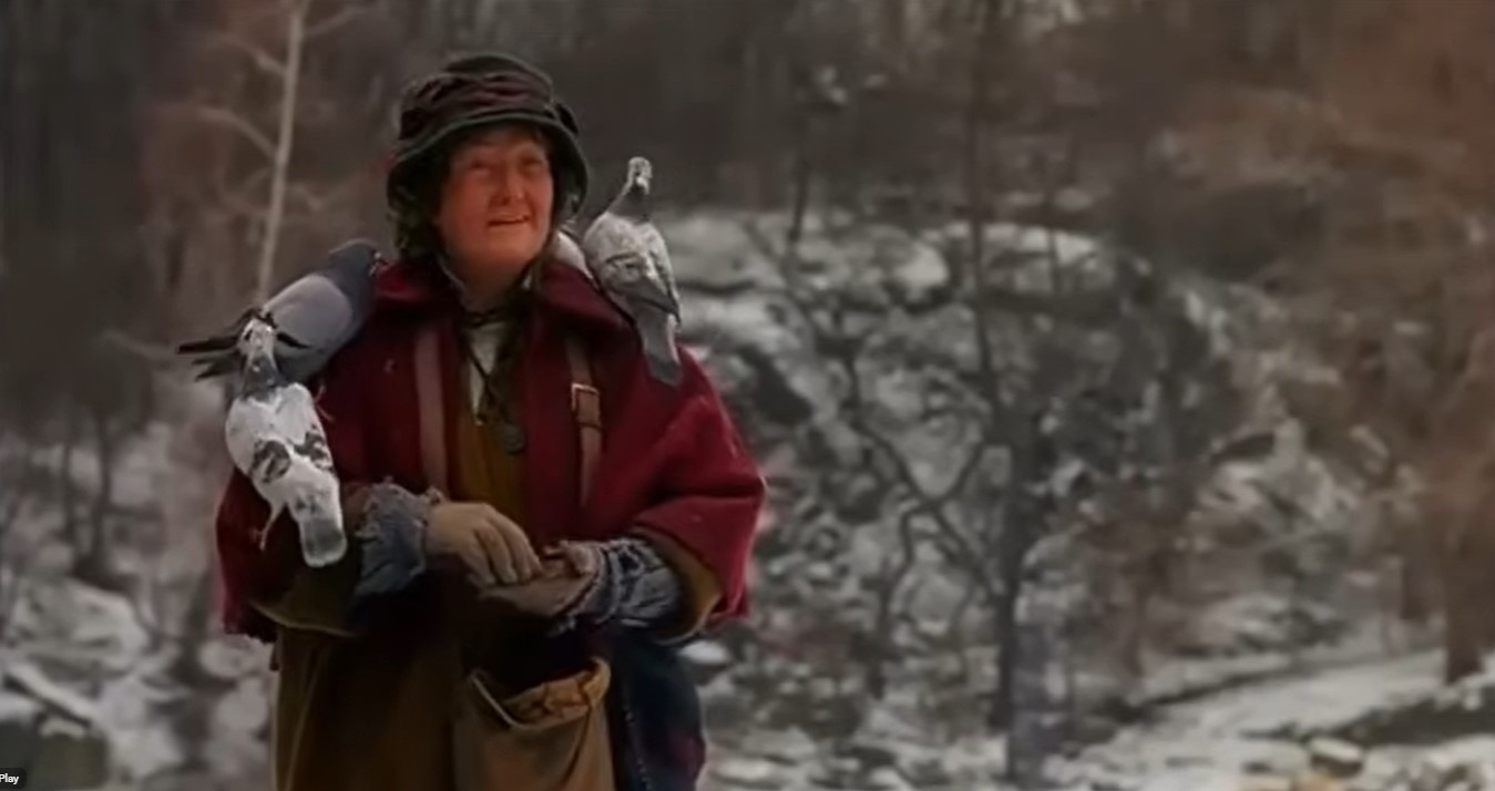 Brenda Fricker no filme Meu Pé Esquerdo