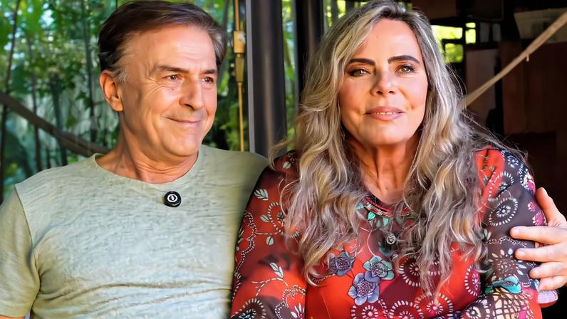 Bruna Lombardi e Carlos Alberto Riccelli