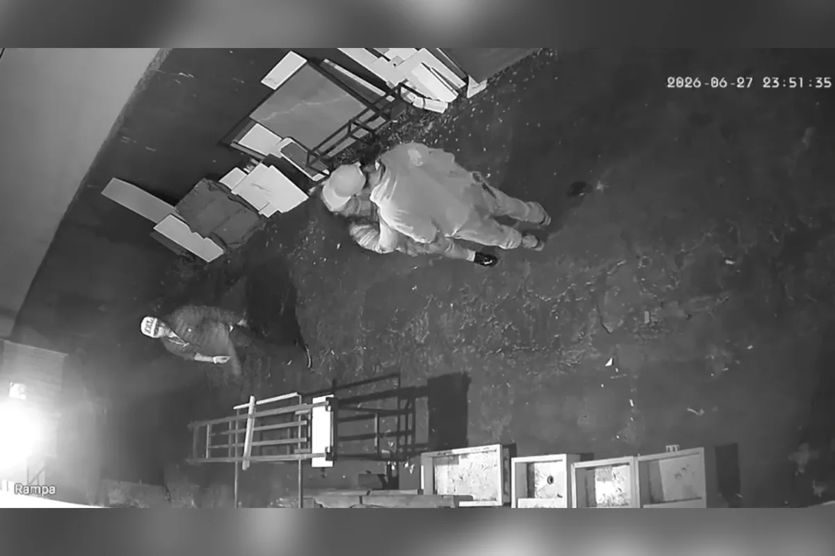 Área externa de residência em Guarapuava