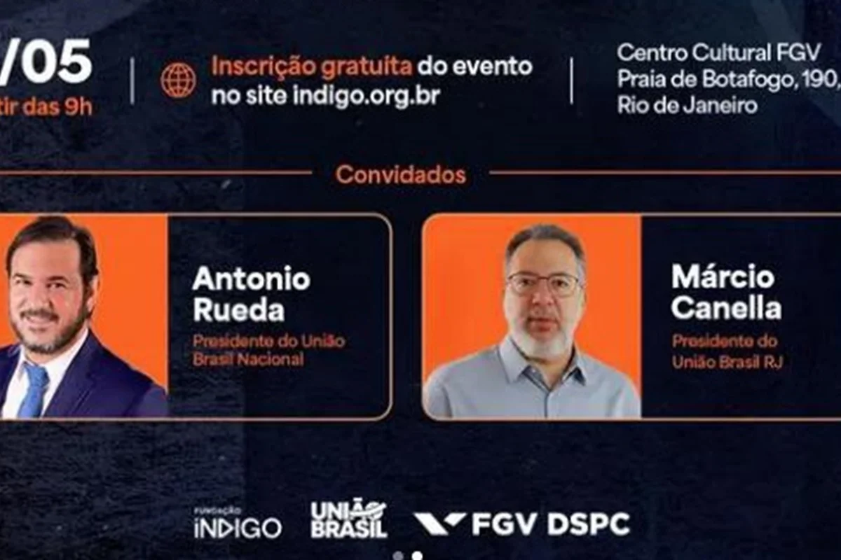 Márcio Canella ao lado de Flávio Bolsonaro
