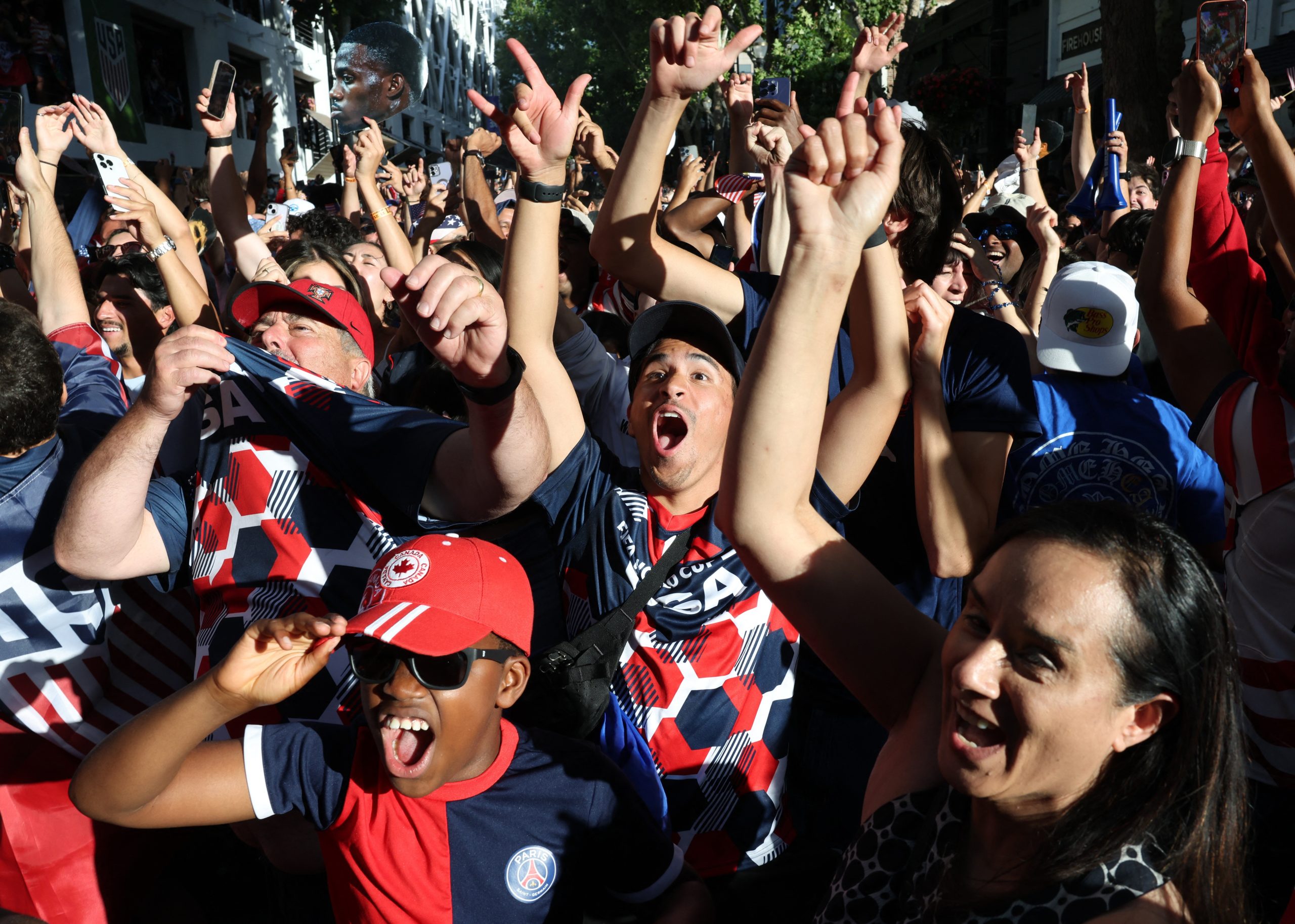 Torcida dos Estados Unidos na Copa do Mundo