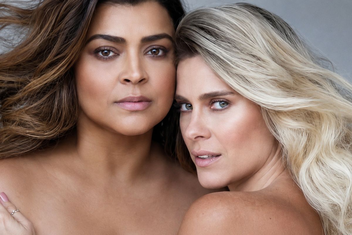 Preta Gil e Carolina Dieckmann juntas