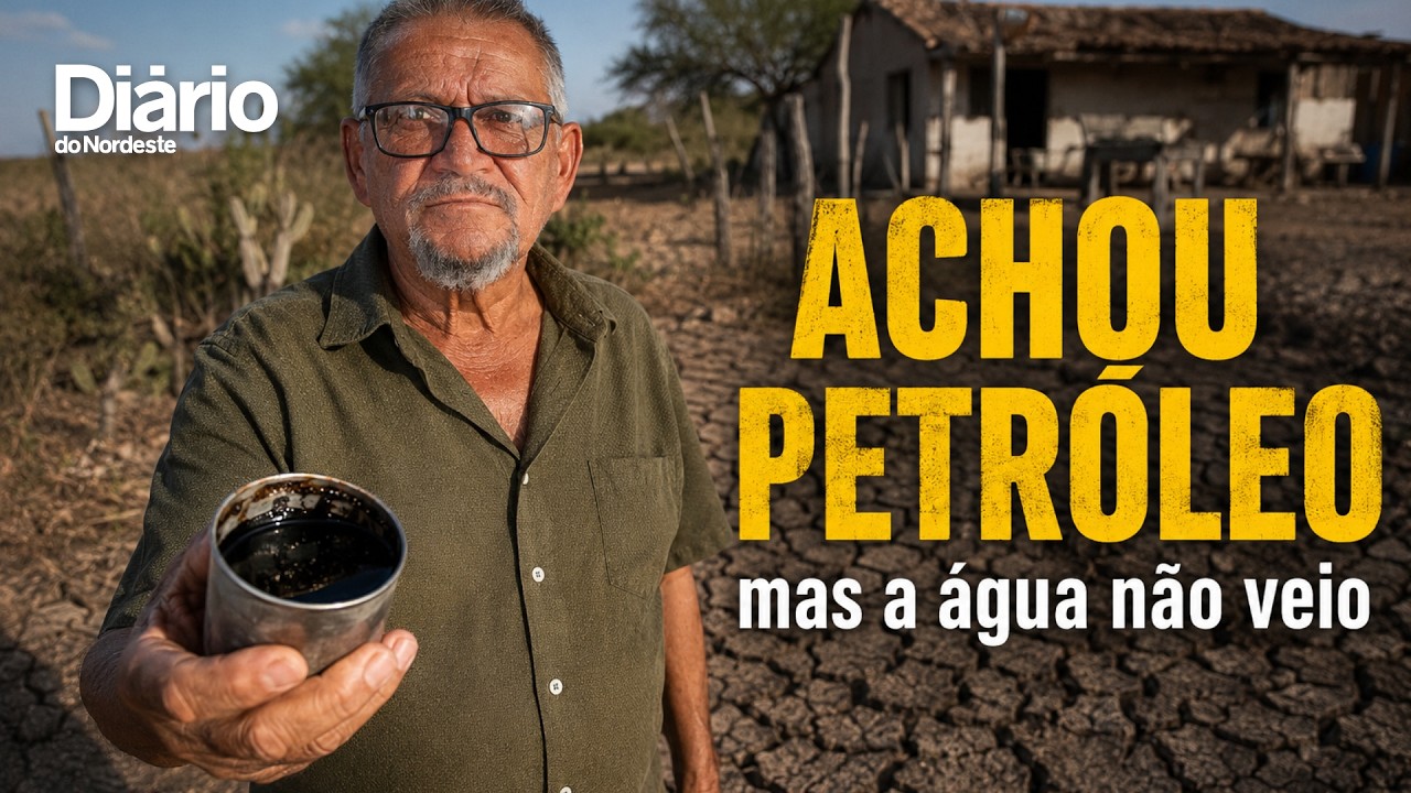 Petróleo cru encontrado em sítio no Ceará
