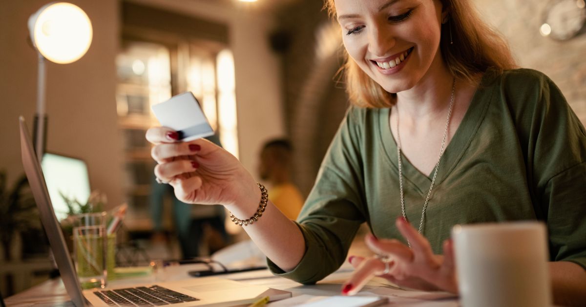 Aplicativo bancário em celular