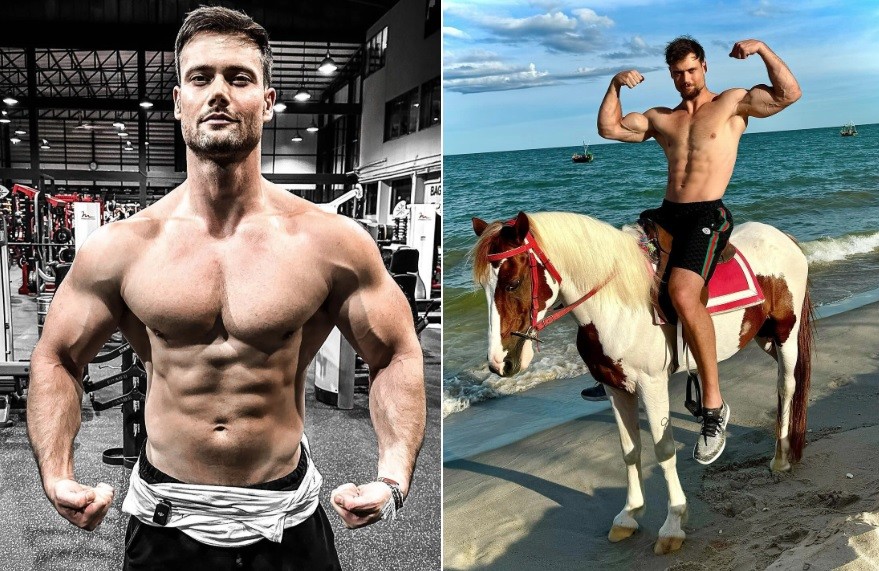Connor Murphy ao lado de Androgenic