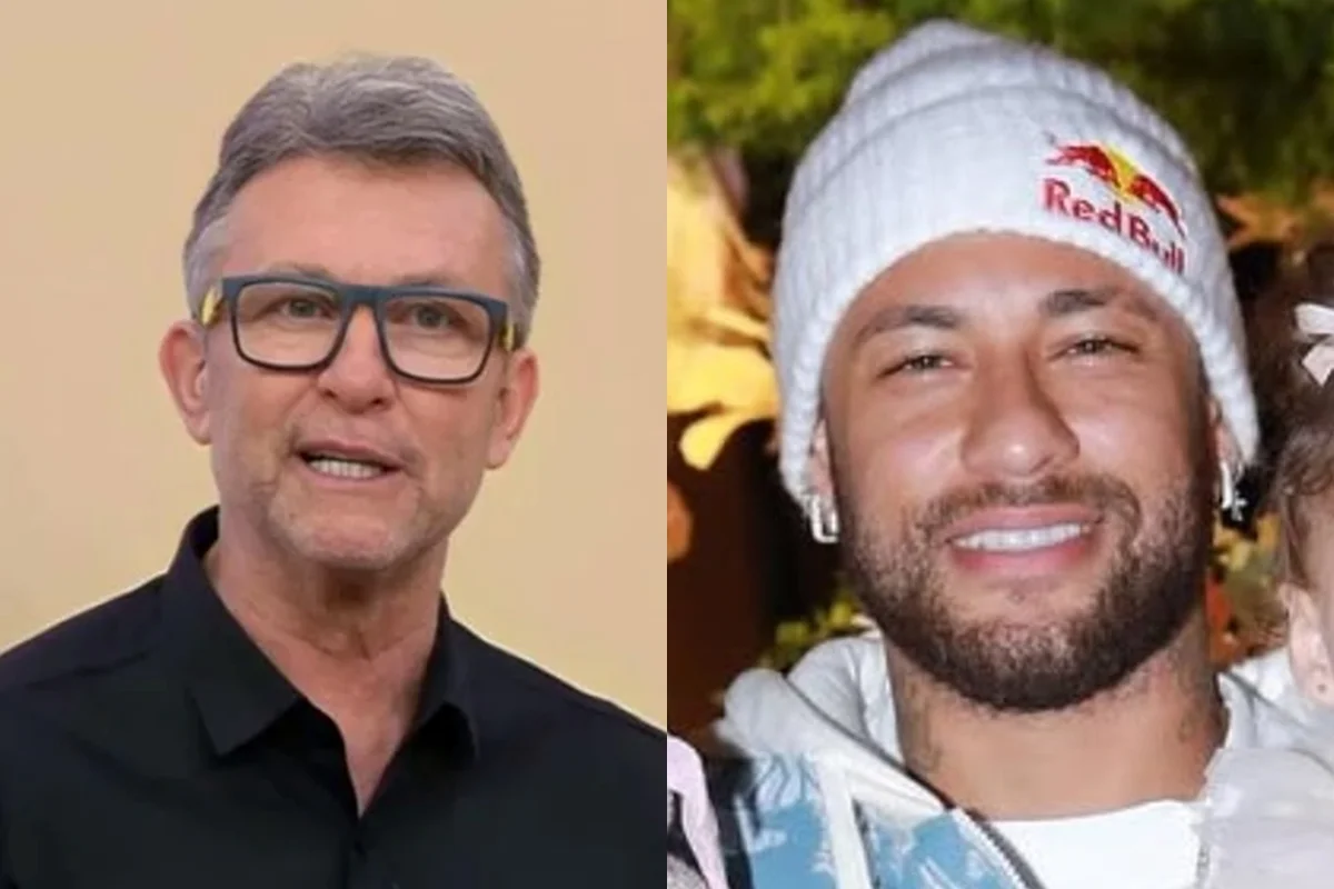 Neymar em campo de golfe nos Estados Unidos