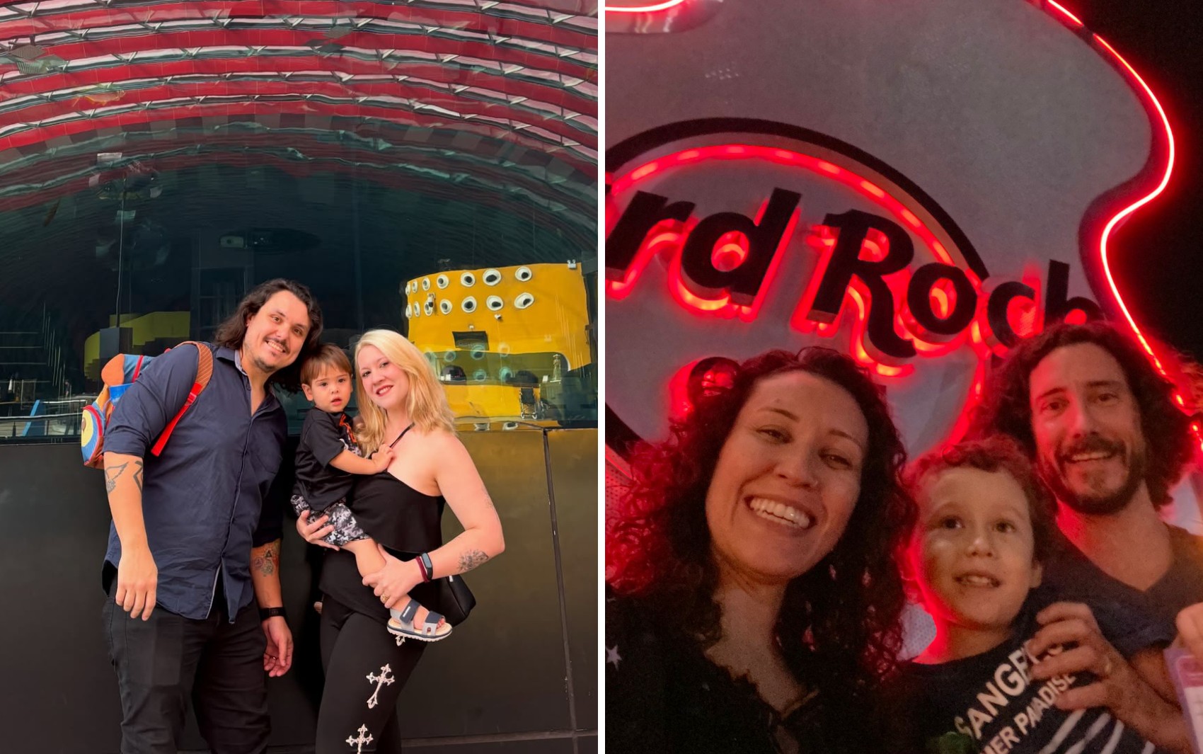 Famílias de Thomas e Eduardo em Ribeirão Preto
