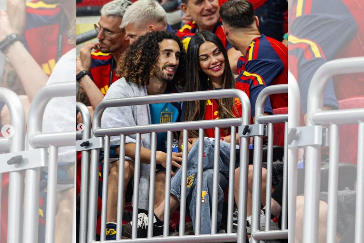 Marc Cucurella e Claudia Rodríguez