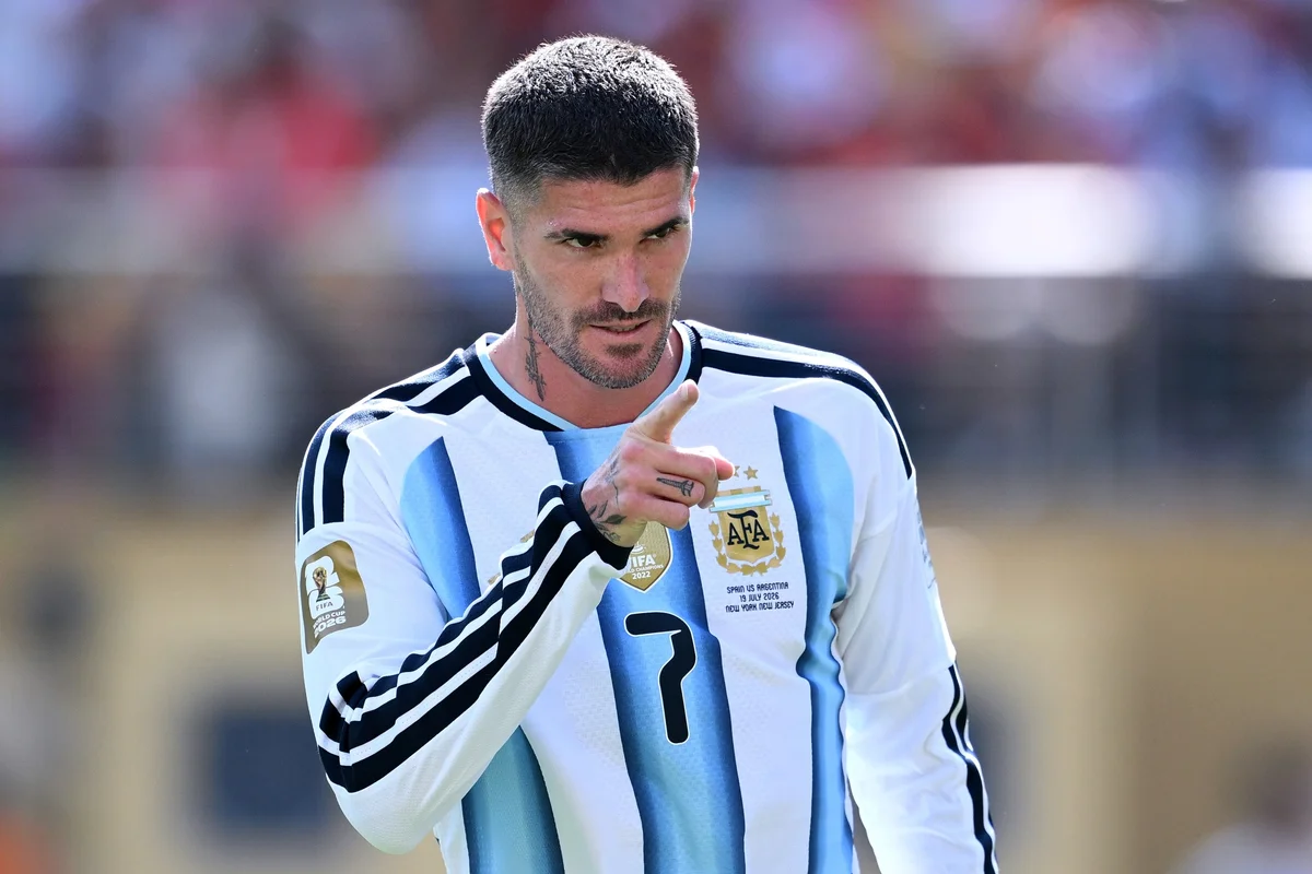 Rodrigo De Paul, meio-campista da Argentina