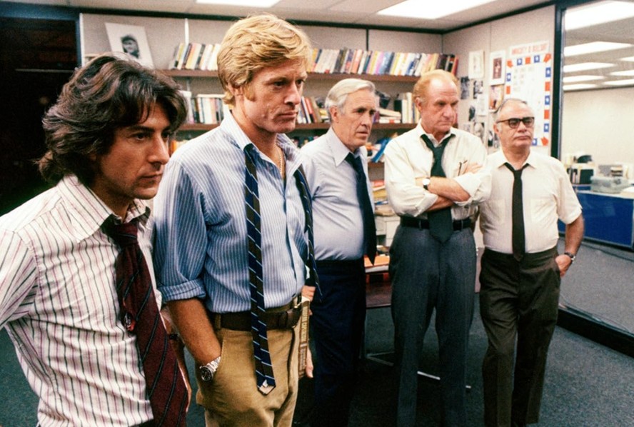 Dustin Hoffman em Todos os Homens do Presidente