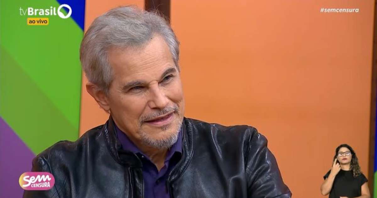 Edson Celulari no programa Sem Censura