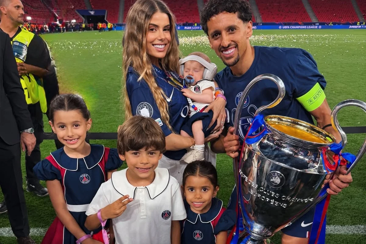 Carol Cabrino, esposa de Marquinhos