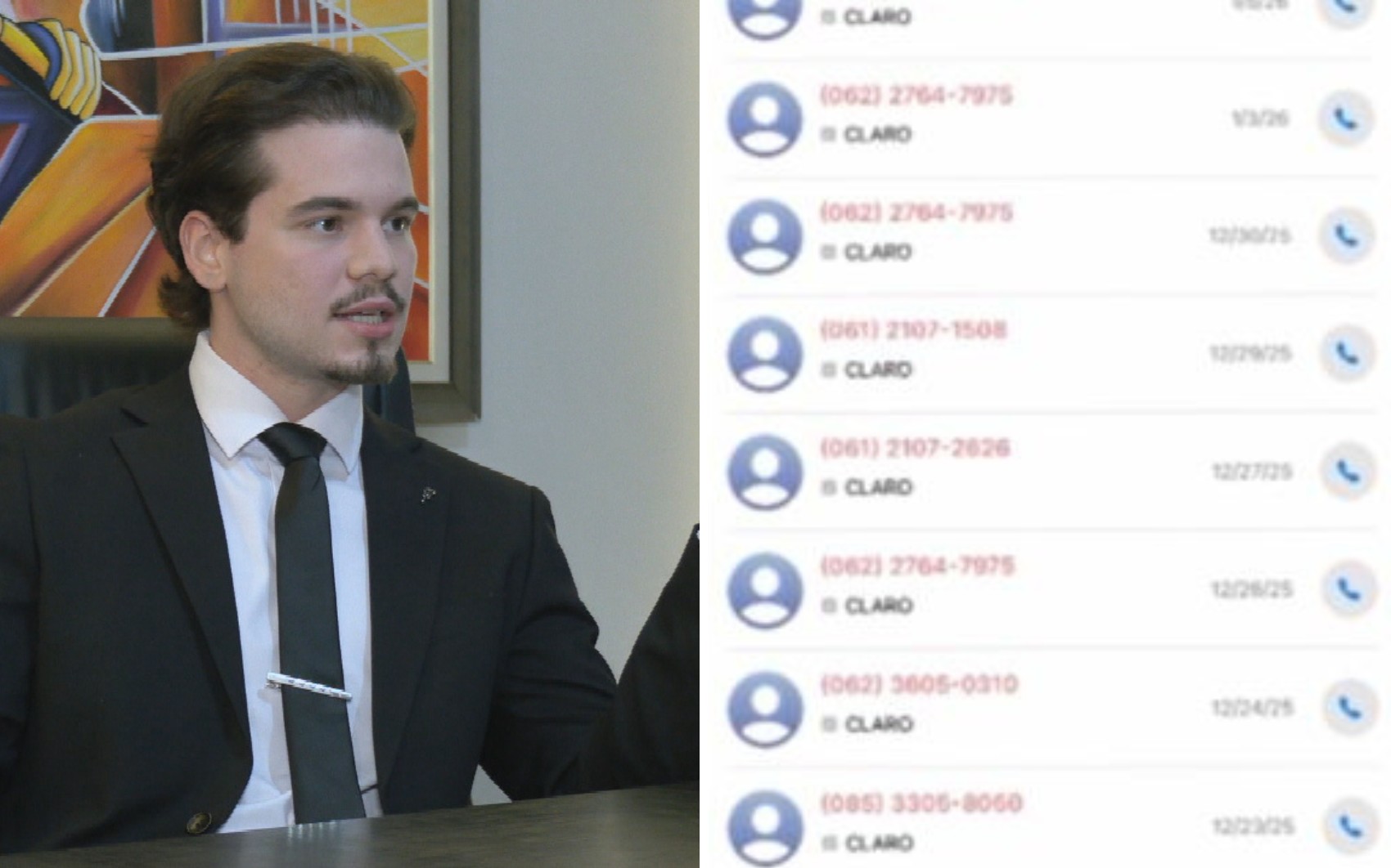 Estudante de Direito Caio Alessandro Oliveira Silva
