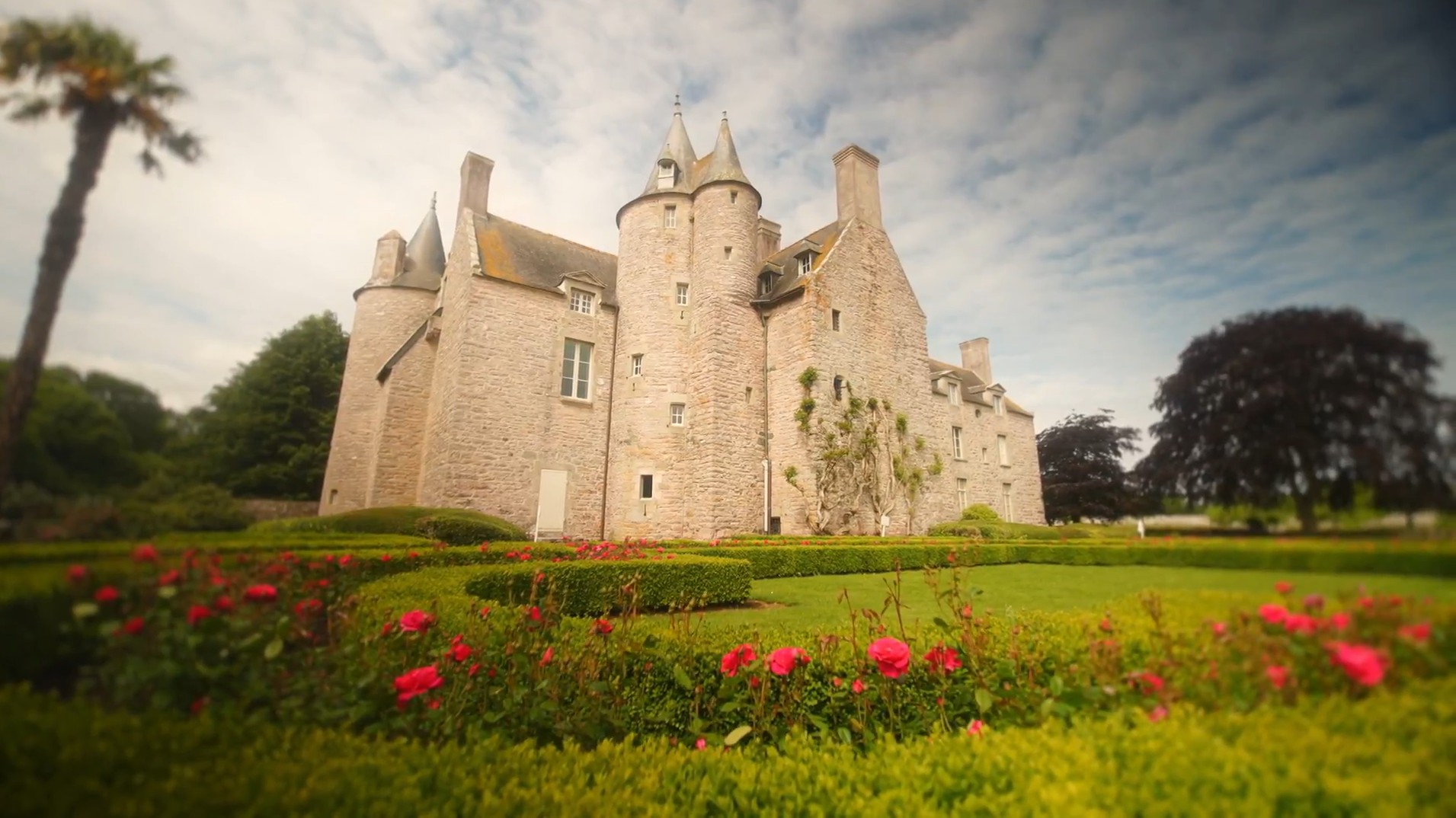 Castelo de Bienassis no norte da França