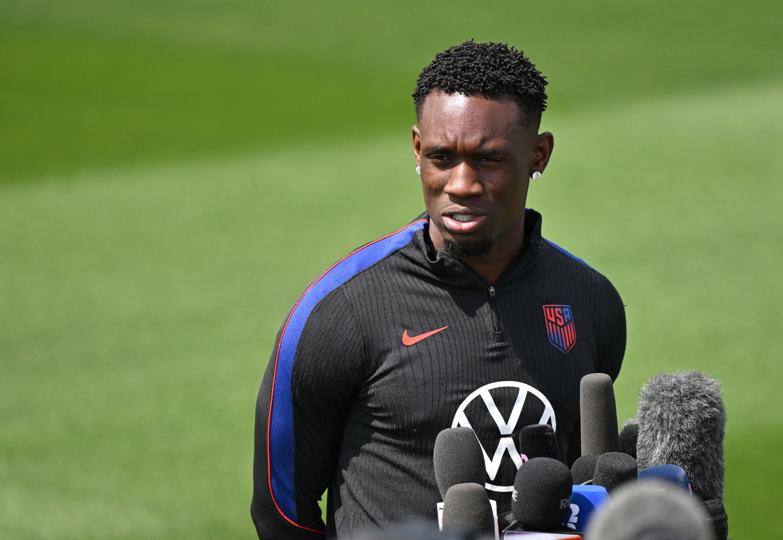 Folarin Balogun pela seleção dos Estados Unidos