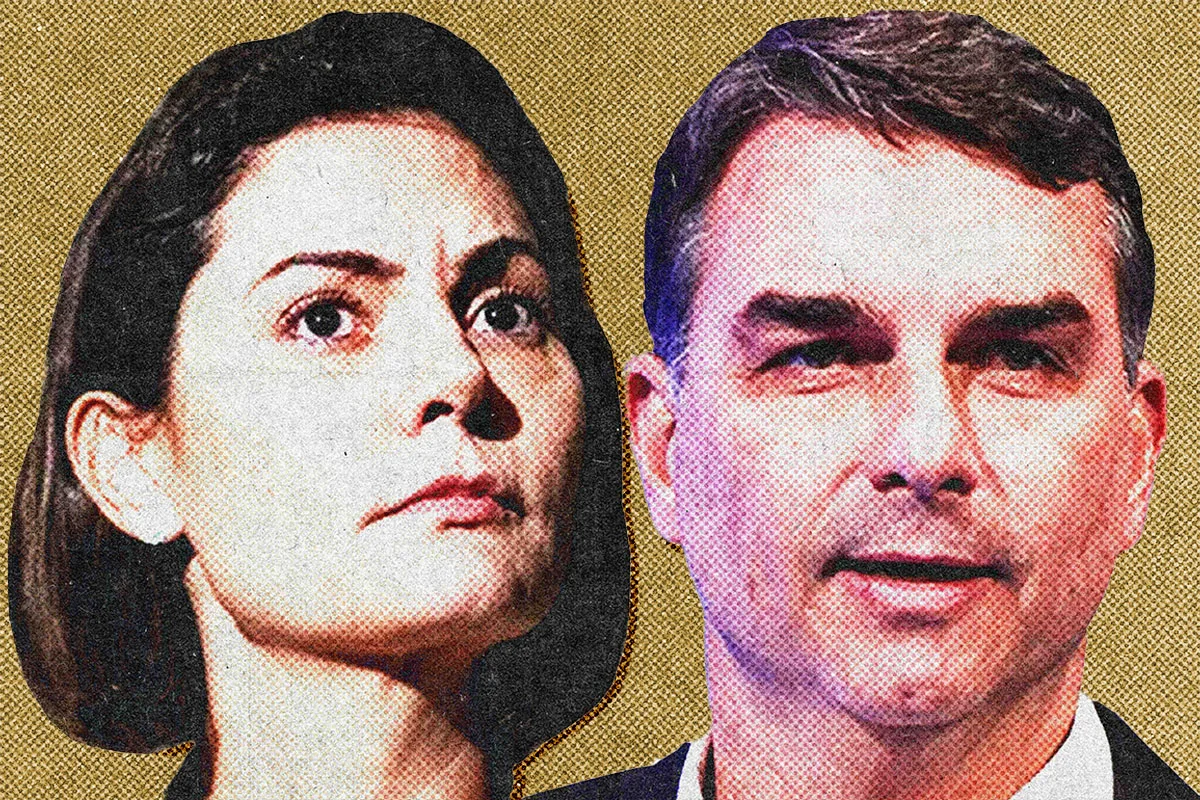 Flávio Bolsonaro em encontro com lideranças femininas