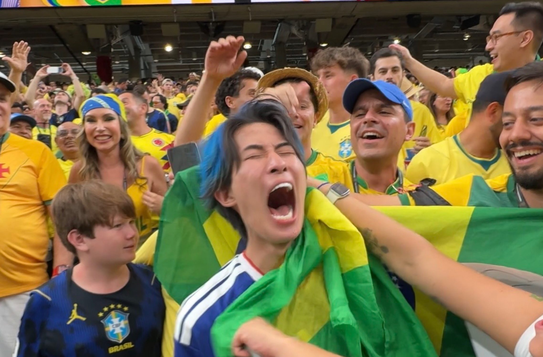 Influenciador japonês Gamix em vídeo publicado nas redes sociais