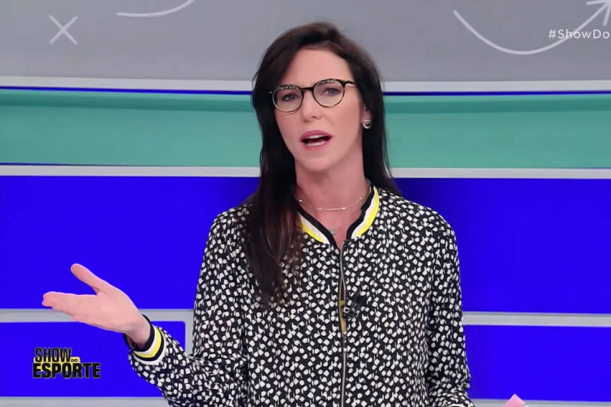 Glenda Kozlowski em programa da Band
