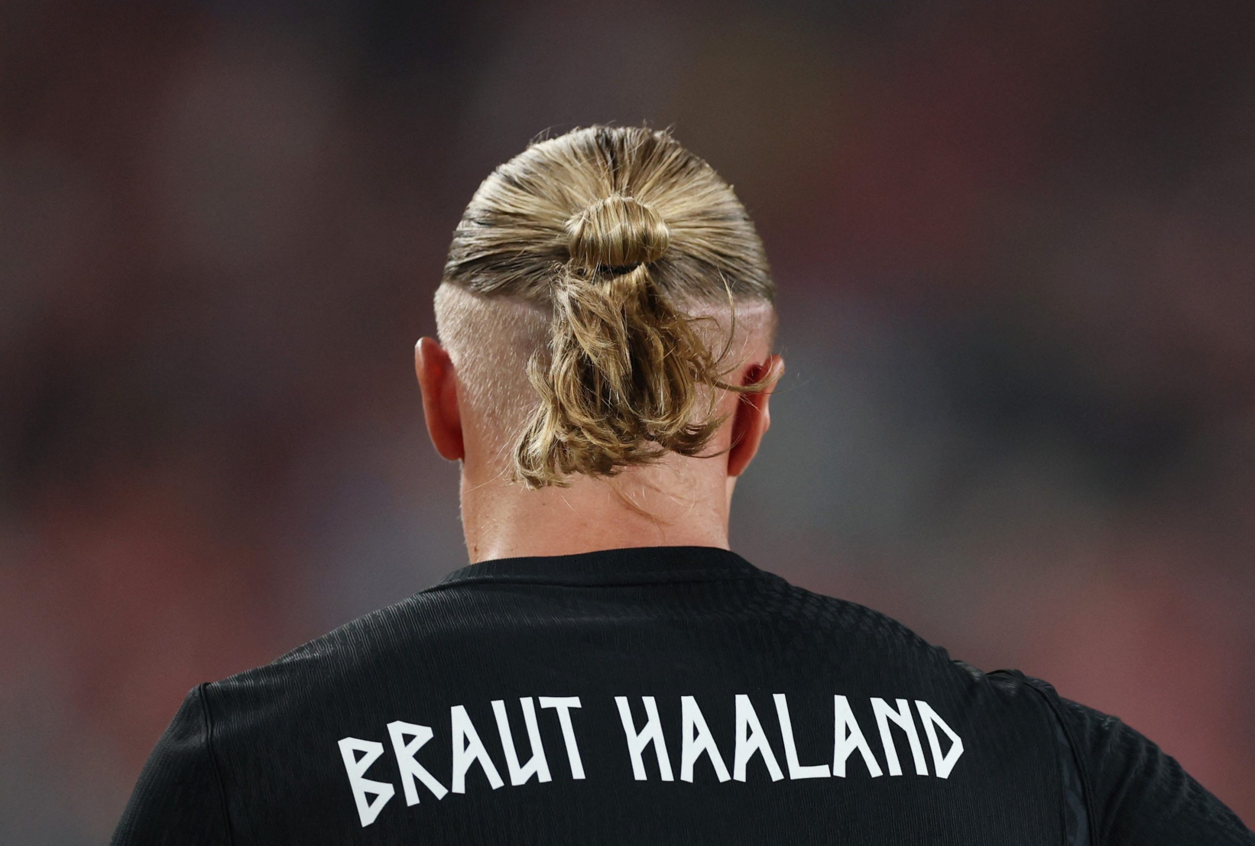 Erling Haaland em jogo da Noruega