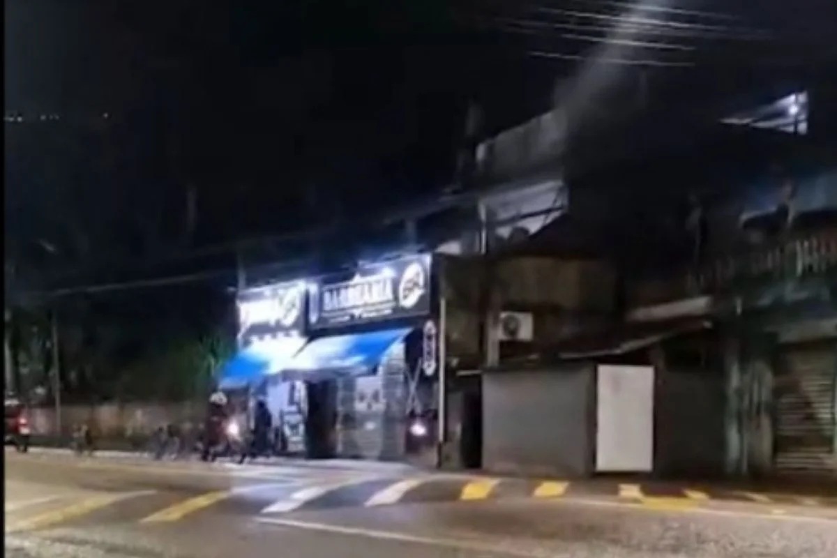 Adega em Ubatuba onde dois homens foram mortos a tiros