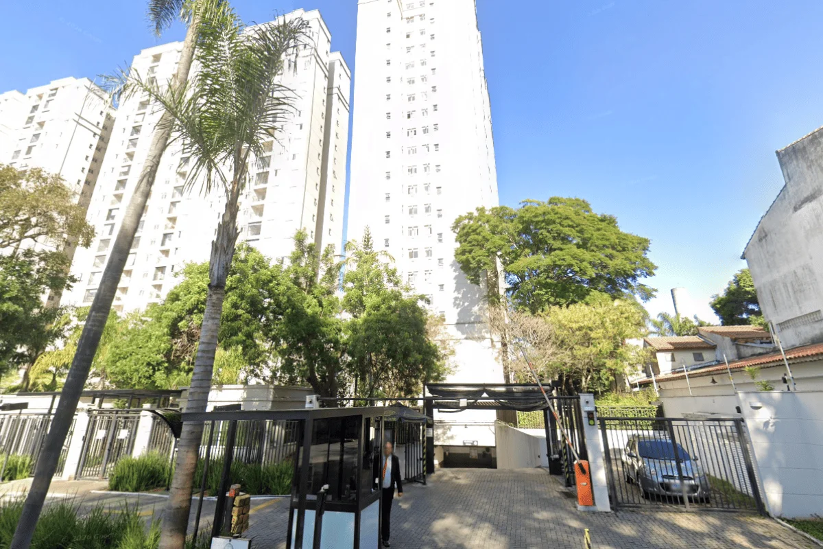 Fachada de prédio residencial em São Bernardo do Campo