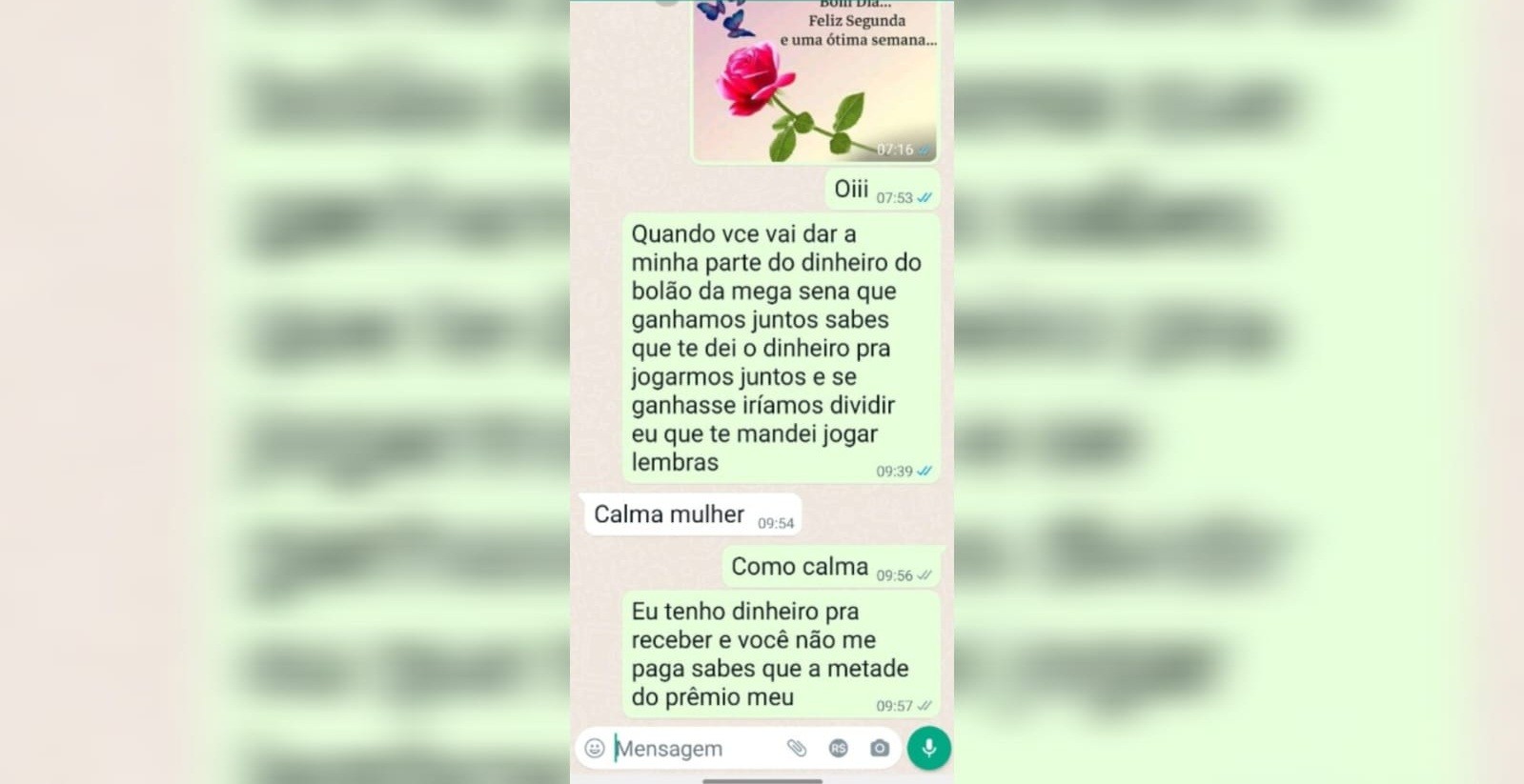 Bolas numeradas da Mega-Sena